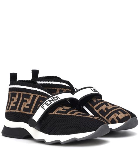 fendi rockoko knit sock sneakers|Shop Fendi Rockoko Knit Sock Sneakers .